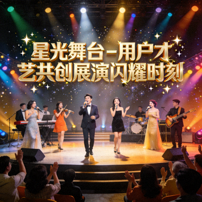 星光舞台 - 用户才艺共创展演闪耀时刻